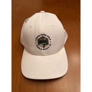 Puma Golf Pebble Beach Pro-Am Snapback Hat White 110 Flexfit Mens Cap